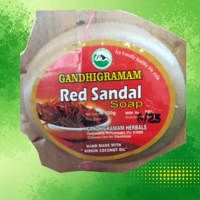 Red Sandal Soap (രക്ത ചന്ദന സോപ്പ് )125gm