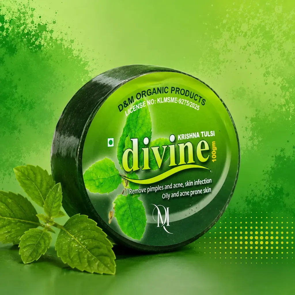 Krishna Tulsi ( കൃഷ്ണ തുളസി ) Soap 100gm