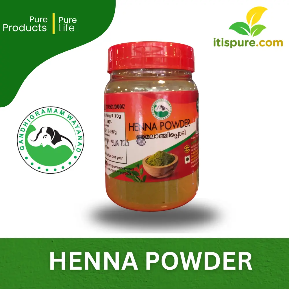 Natural Henna Powder (മൈലാഞ്ചി പൊടി ) 70 gm